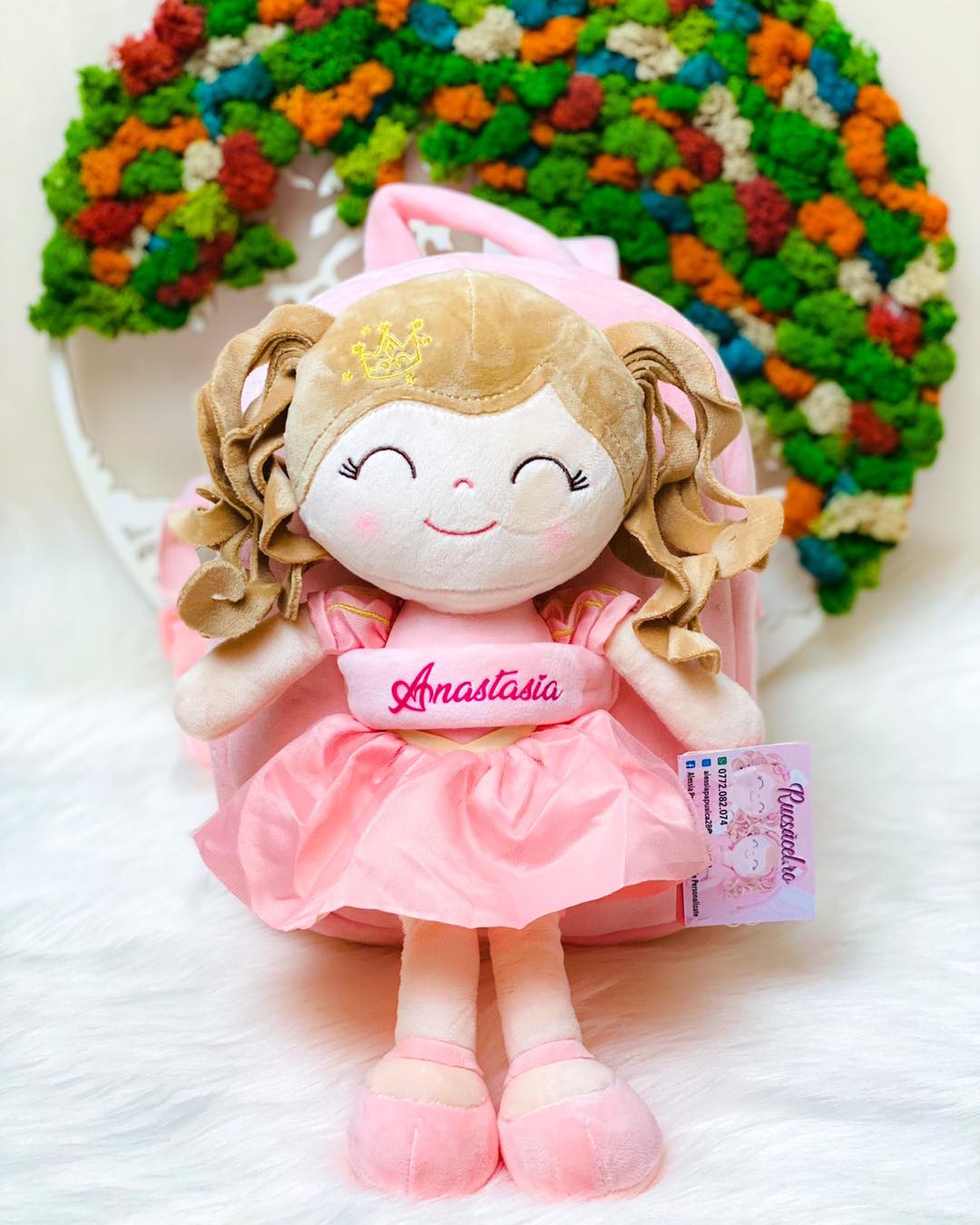 Rucsăcel curly Princess